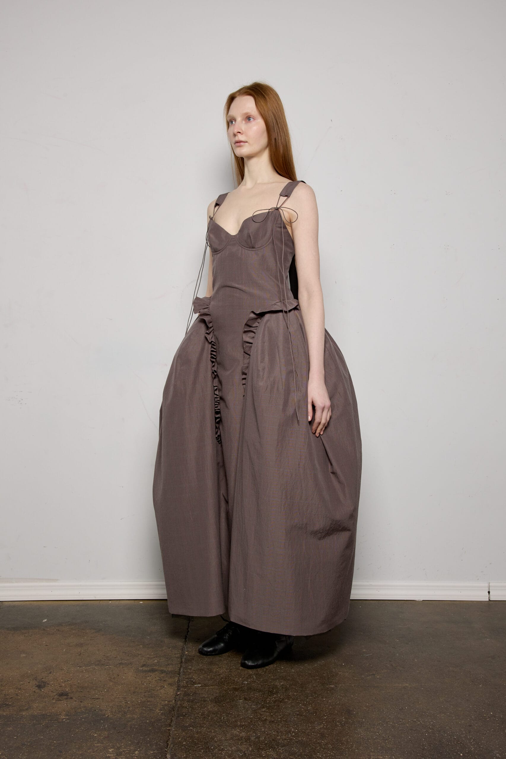 Plaid Ruffle Petticoat Dress - Image 2