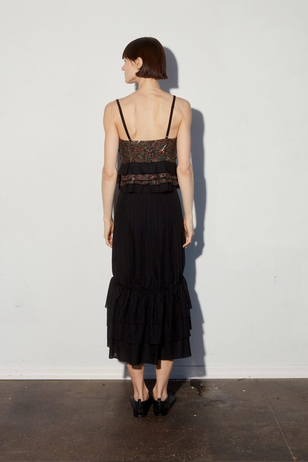 Pleat Detail Print Top - Image 3