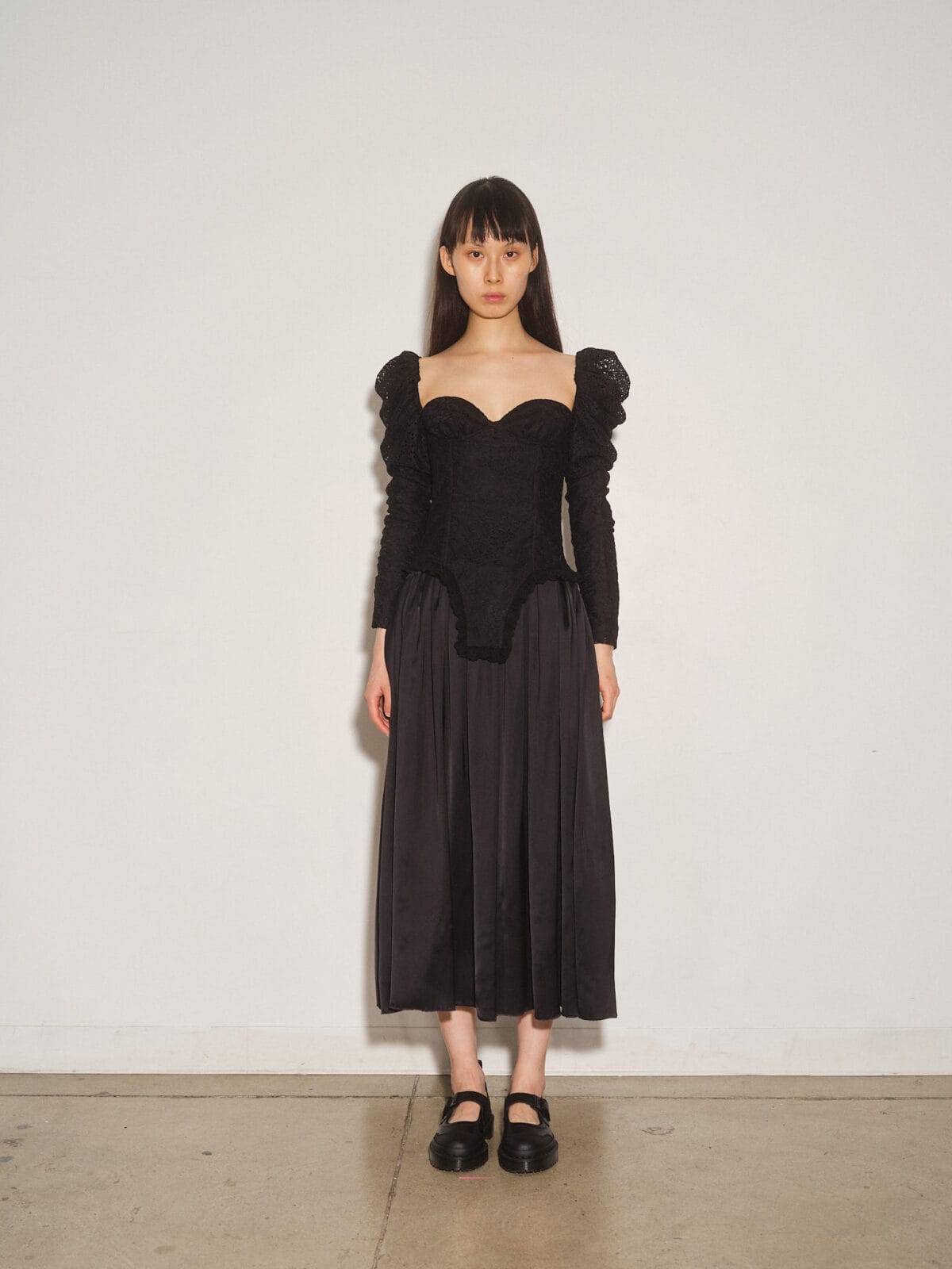 Carnation Lace Corset Blouse