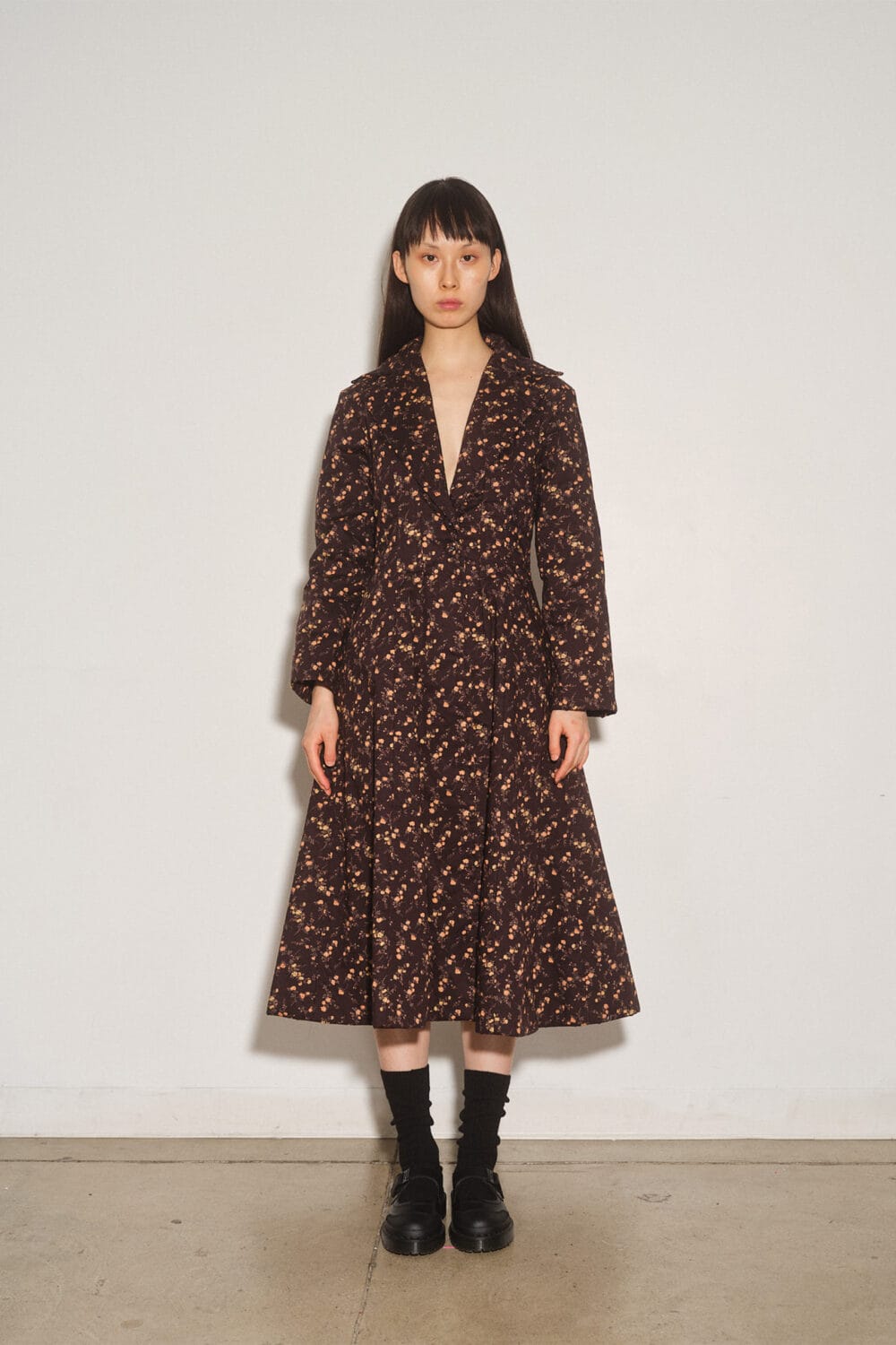 Tailored Liberty Print Quilted Coat