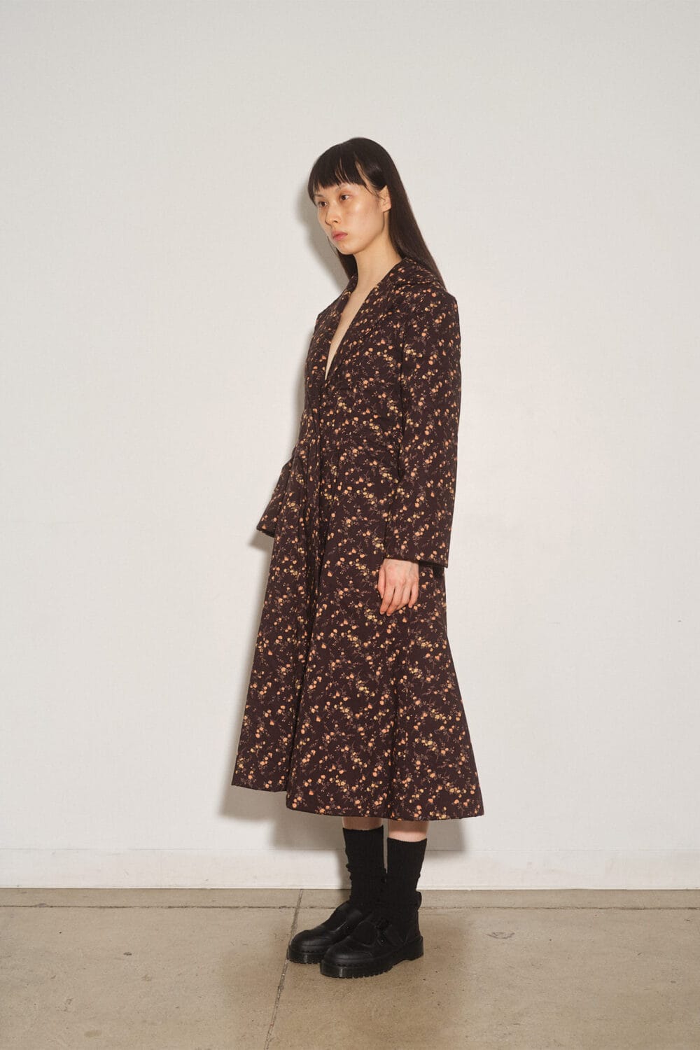 Tailored Liberty Print Quilted Coat - Image 2