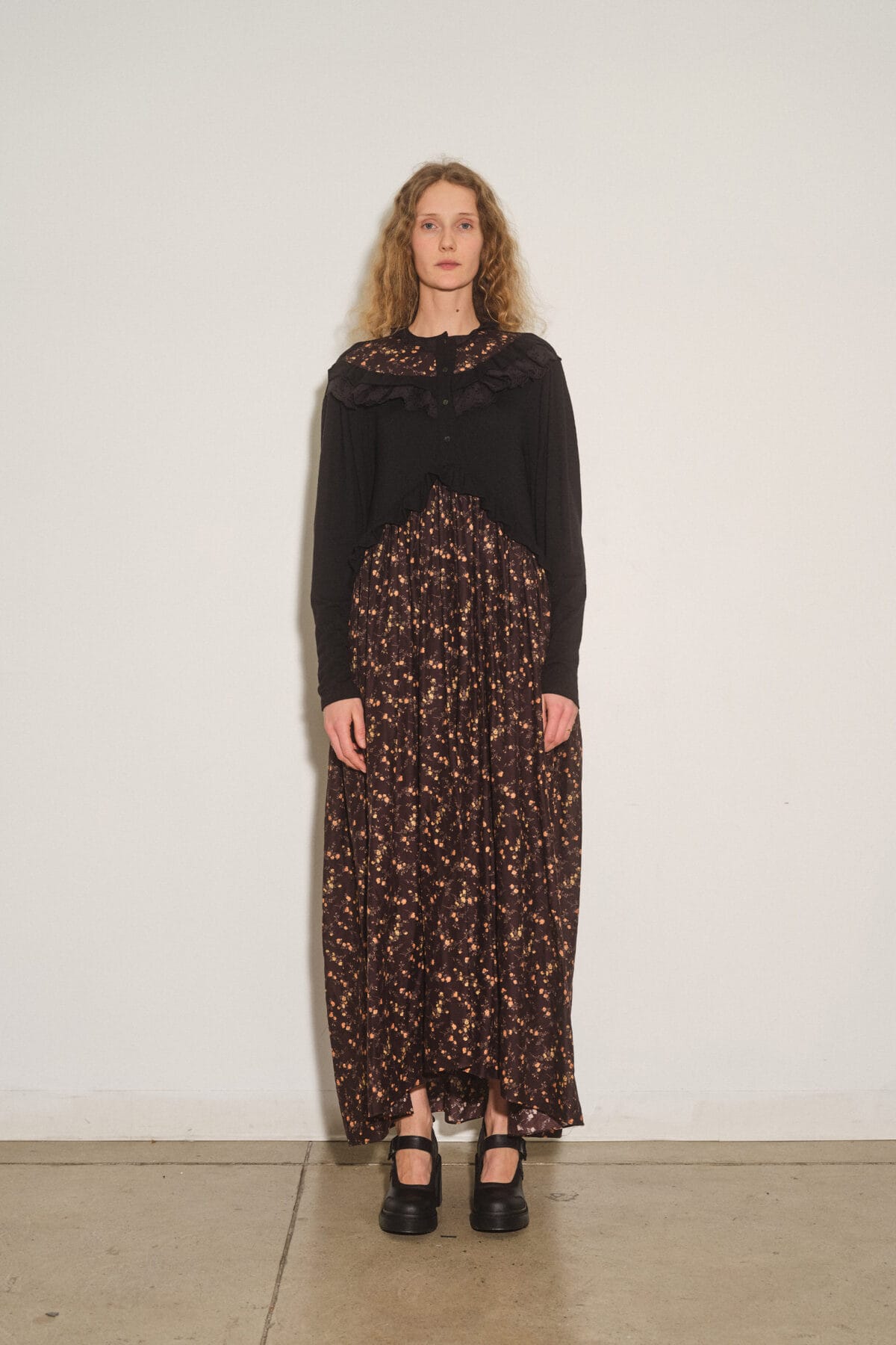 Mixed Media Liberty Print Parachute Dress