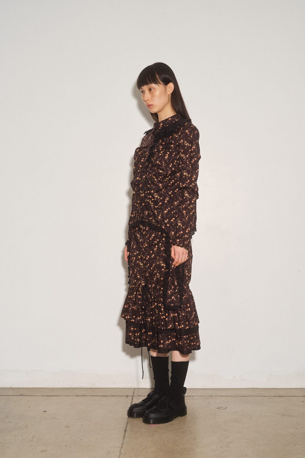 Mixed Media Liberty Print Parachute Blouse - Image 2